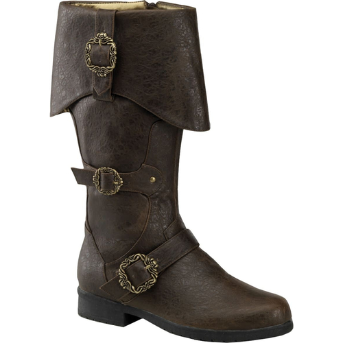Pirates of The Caribbean Boots Brown
