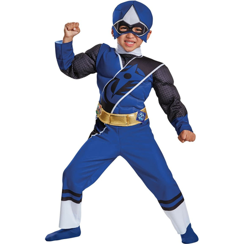 Power Blue Ranger Steel Child Costume