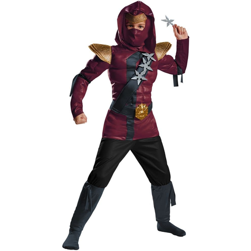 Red Fire Ninja Child Costume