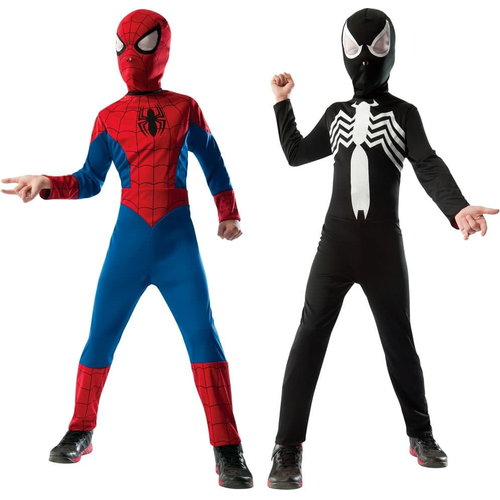 Reversible Spiderman Child Costume