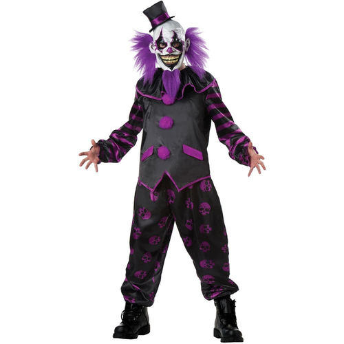 Scary Clown Halloween Adult Costume