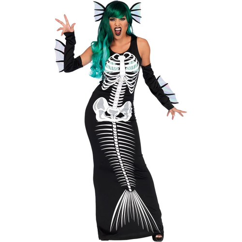 Skeleton Siren Adult Costume