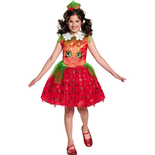 Strawberry Kiss Classic Costume For Children