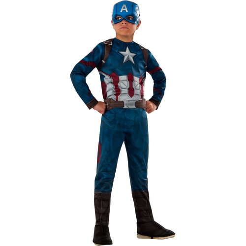 Superhero Captain America Child Costume