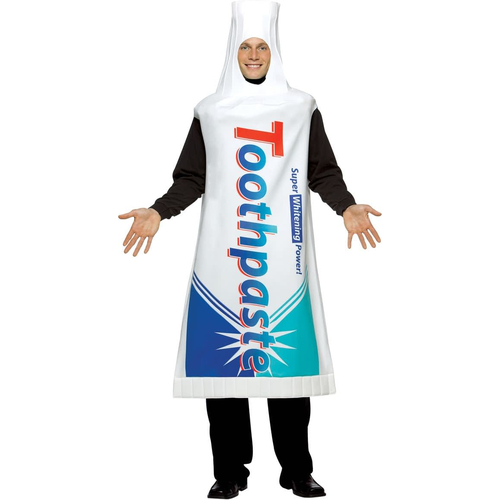 Tooth Paste Adult Costume