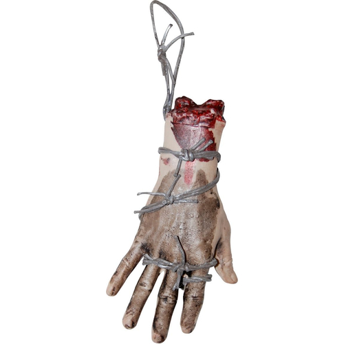 Bloody Hand With Wire Prop