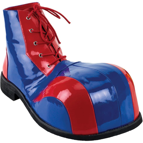 Clown Shoes Red Blue
