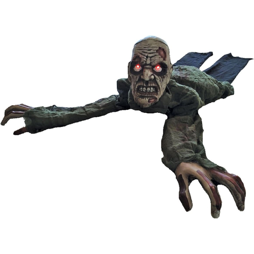 Crawling Animated Zombie Prop