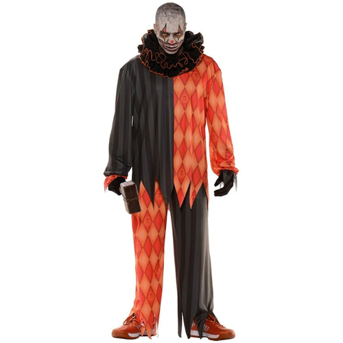 Evil Clown Halloween Teen Costume