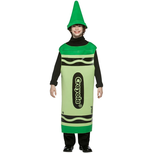 Green Crayola Pencil Teen Costume