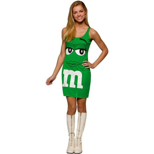 Green Dress M&M'S Teen Costume