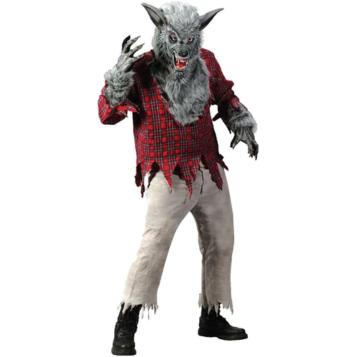 Grey Werewolf Adult Costume