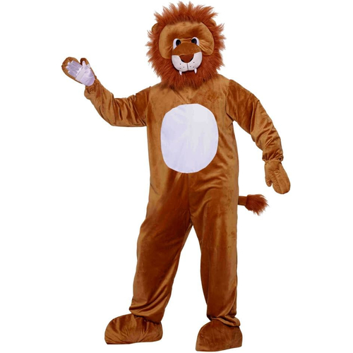 Lion Mascot Adult Costume