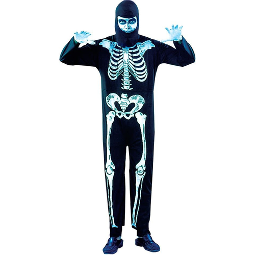 Night Skeleton Adult Costume