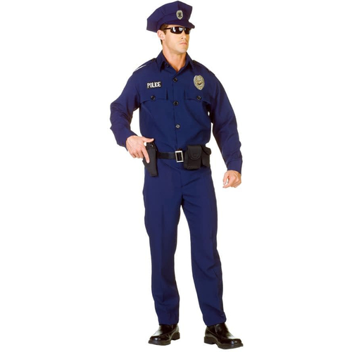 Police Officer Adult Plus Size Costume
