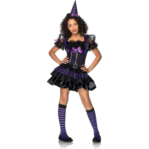 Purple Witch Teen Costume
