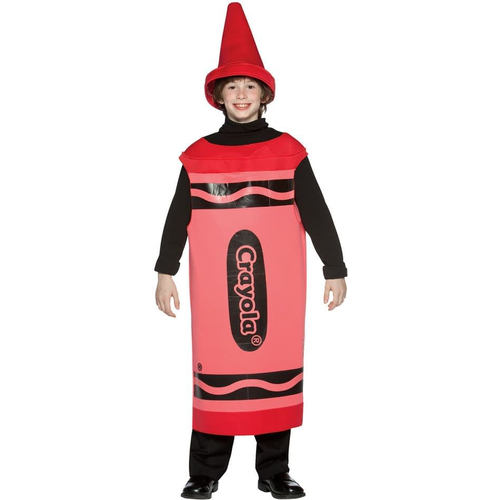 Red Crayola Pencil Teen Costume