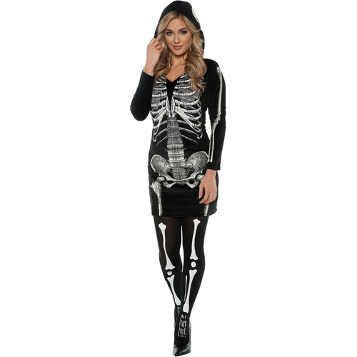 Skeleton Halloween Adult Costume - 10222