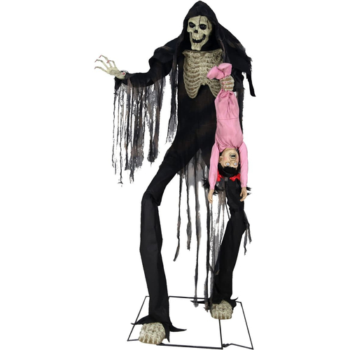 Skeleton with Kid Prop