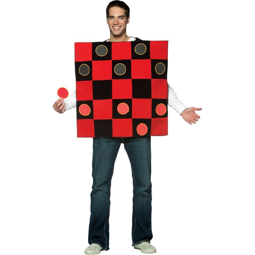 Checkers Adult Costume