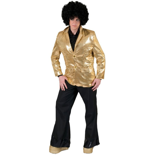 Gold Disco Jacket Adult Costume