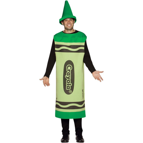 Green Crayola Pencil Adult Costume