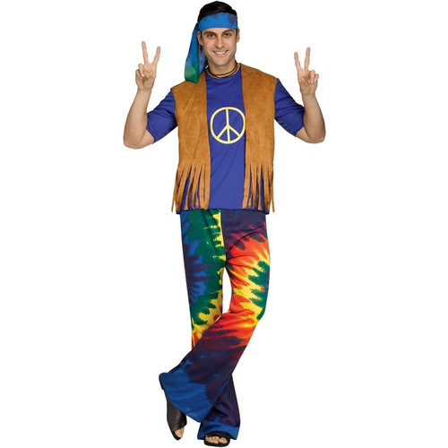 Hippie Male Adult Costume