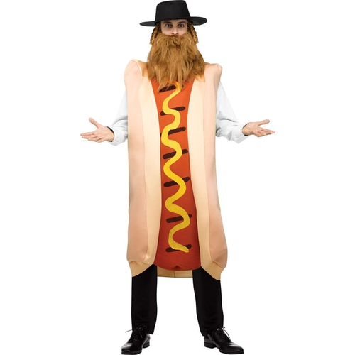 Kisher Hot Dog Adult Costume
