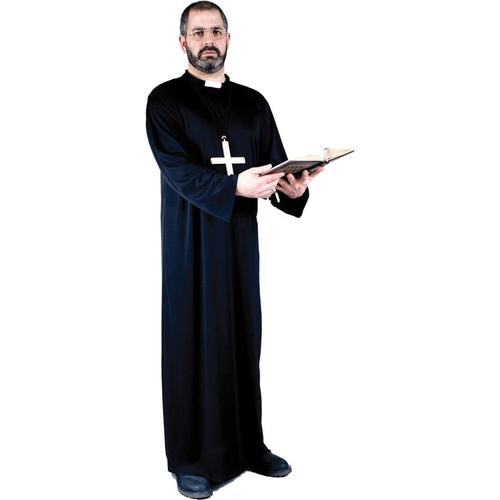 Priest Adult Costume Plus