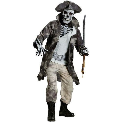 Skeleton Pirate Adult Costume