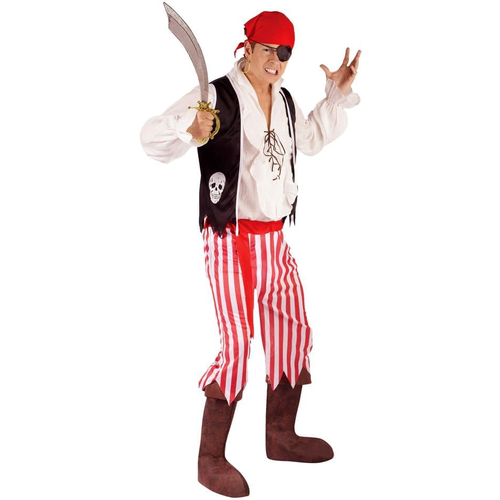 Skull Pirate Adult Costume