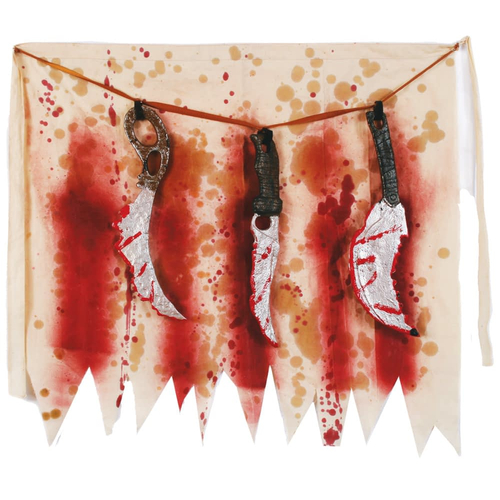 Butcher Apron with knives - Halloween Props
