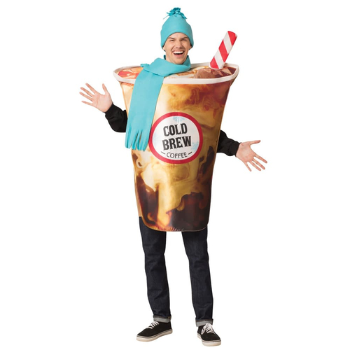 Cold Brew Coffee Adult Costume