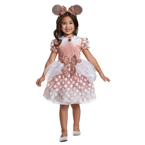 Gold Minnie Mouse сostume for toddlers
