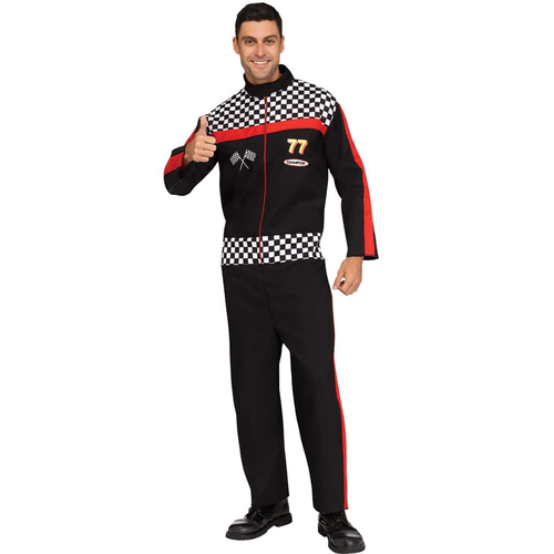 Race Car Driver Adult Plus Costume