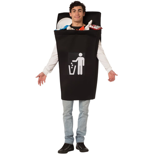 Trash Can Adult Costume