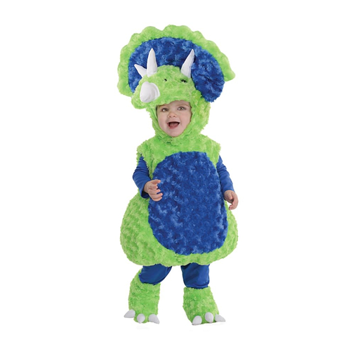 Green Triceratops Costume for toddlers
