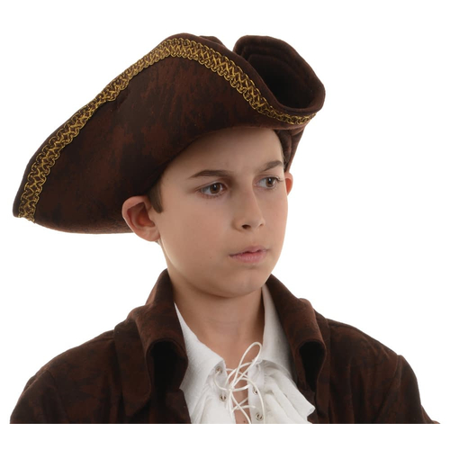 Pirate Captain Hat Brown