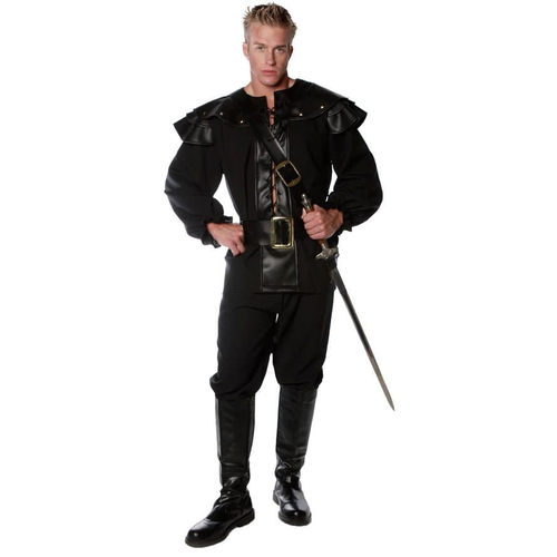 Black Warrior Adult Costume