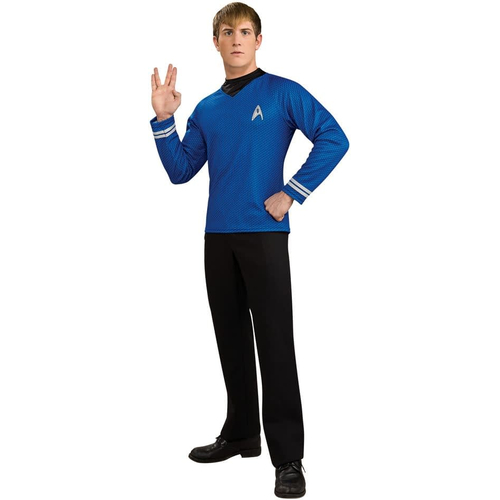 Blue Shirt Star Trek Adult