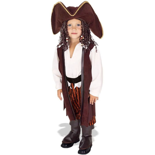 Brave Pirate Toddler Costume