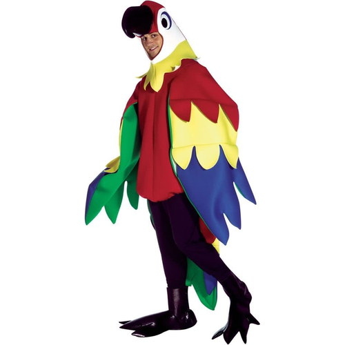 Bright Parrot Adult Costume