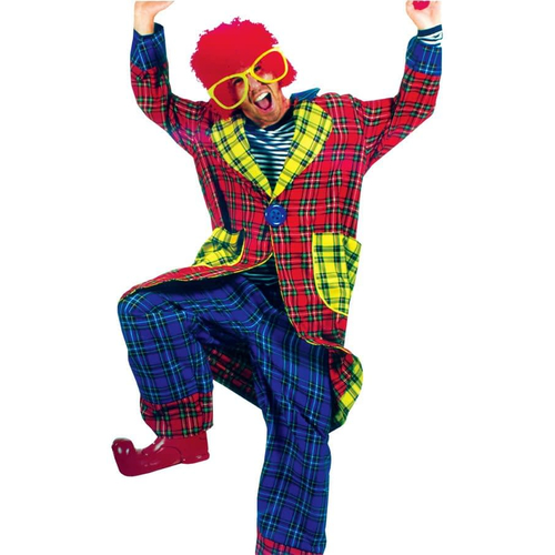 Comical Clown Adult Costume