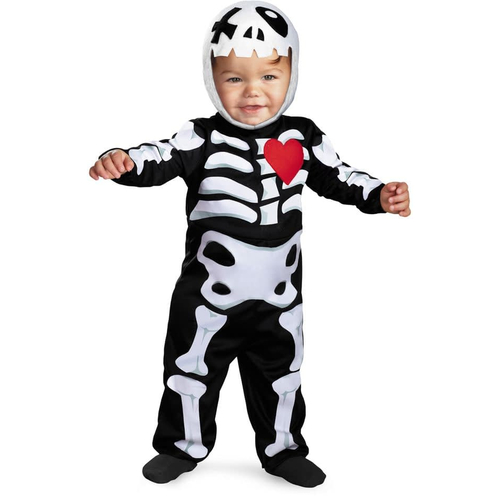 Cute Skeleton Toddler Costume