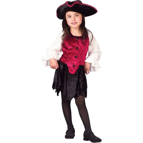 Girl Pirate Toddler Costume