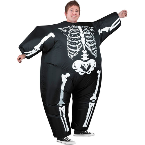 Inflatable Skeleton Adult Costume