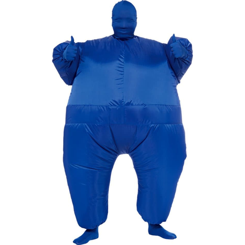 Inflatable Skin Suit Blue Adult