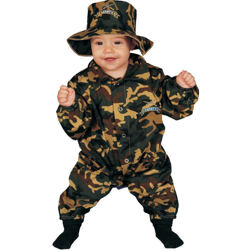 Little Military Officer Infant Costume
