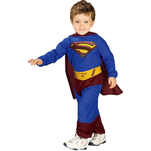 Man Of Steel Superman Toddler Costume
