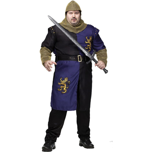 Medieval Knight Adult Plus Costume